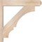 Ekena Millwork Balboa Smooth Craftsman Outlooker, Douglas Fir, 5 1/2"W x 26"D x 26"H OUT06X26X26BOA04SDF - alternate 4